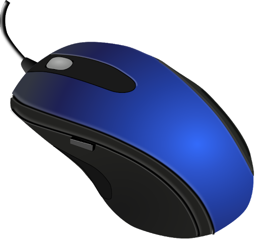 A computer mouse